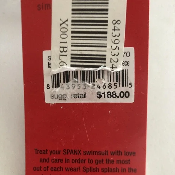 Spanx Halter Swimsuit One Piece Bayside Blue Shaping Slimming Belted Beauty - Picture 13 of 16